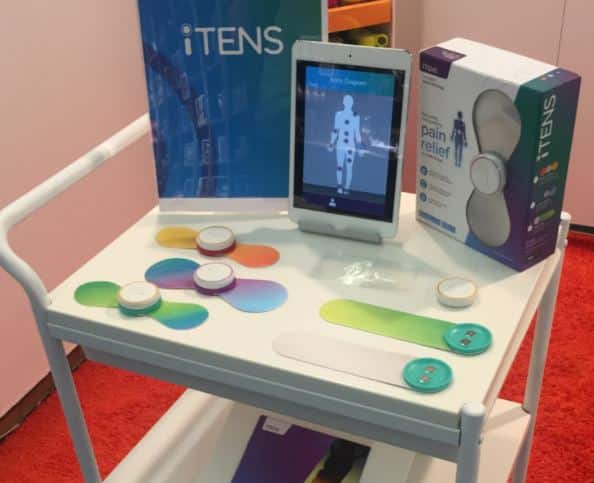 TENS Machine On Face - iTENS Australia